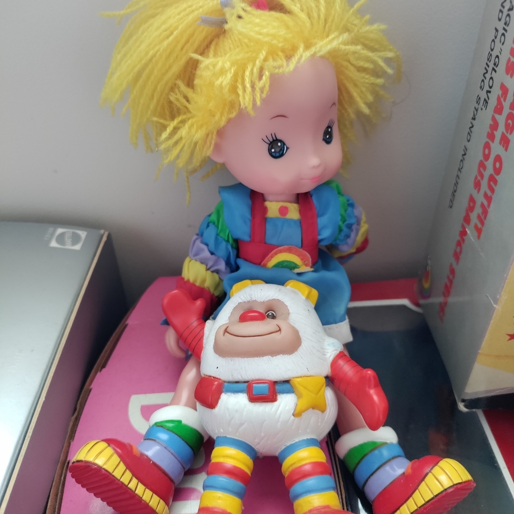 Rainbow 🌈 Brite & Light Up Twink Vintage 1983 Toy RARE! - Picture 2 of 5